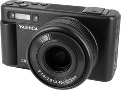 YASHICA City 100 digikamera, musta
