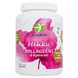 Terveyskaista Hehku Kollageeni & Hyaluroni 120 kaps