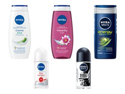 Suihkusaippua tai roll-on deodorantti 2 kpl