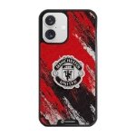 Phonecases3D iPhone 16 Manchester United FC -3D suojakuori, musta