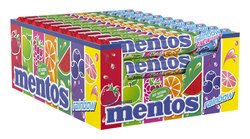 Mentos Rainbow makeinen, 40 x 37,5 g