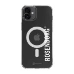Phonecases3D iPhone 16 RBK Clear case (MagSafe) -suojakuori, musta