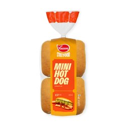 Vaasan mini hot dog 12kpl/324g