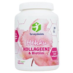 Terveyskaista Hehku Kollageeni & Biotiini 120 kaps