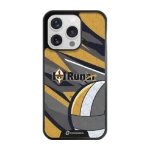 Phonecases3D iPhone 15 Pro IL Runar -3D suojakuori, musta