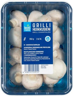 Kotimaista valkoinen grilliherkkusieni 350g