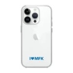 Phonecases3D iPhone 13 Pro Molde FK Clear case -suojakuori, valkoinen