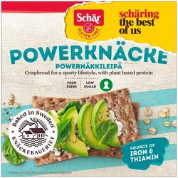 Schär Powernäkkileipä gluteeniton 225g
