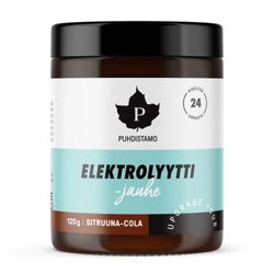PUHDISTAMO ELEKTROLYYTTIJAUHE - SITRUUNA COLA 120 G