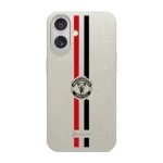 Phonecases3D iPhone 17 Manchester United FC kompostoituva suojakuori, valkoinen