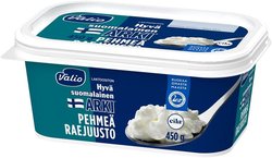 Valio Hyvä suomalainen Arki® pehmeä raejuusto laktoositon 450 g