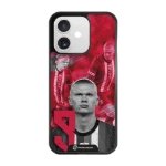 Phonecases3D iPhone 17 Norges Fotballforbund Haaland -3D suojakuori, musta