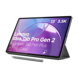 Lenovo Idea Tab Pro Gen 2 13" (sis. folio-suojakotelon & kynän) Wi-Fi 8/256 Gt tabletti, Luna Grey