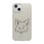 Phonecases3D iPhone 13 Pixbo IBK kompostoituva suojakuori, valkoinen