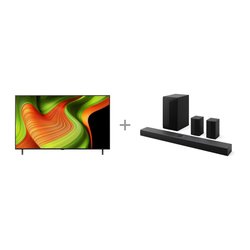LG 55" OLED B5 – 4K TV + LG S70TR 5.1.1 Soundbar Dolby Atmos -tuotepaketti