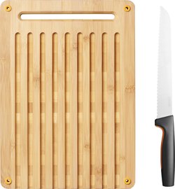 Fiskars Functional Form -leipälauta -ja veitsi setti