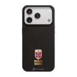 Phonecases3D iPhone 17 Pro Max Norges Fotballforbund kompostoituva suojakuori, musta