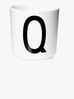 Design Letters Kids Personal Eco Muki Q ECOZEN®, Valkoinen