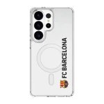 Phonecases3D Samsung Galaxy S26 Ultra FC Barcelona Clear case (MagSafe) -suojakuori, valkoinen