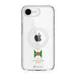 Phonecases3D iPhone 17e/16e Varbergs BoIS Clear case (MagSafe) -suojakuori, valkoinen