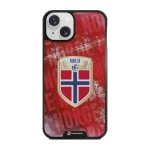 Phonecases3D iPhone 14 Norges Fotballforbund -3D suojakuori, musta