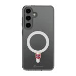 Phonecases3D Samsung Galaxy S25+ Norges Fotballforbund Clear case (MagSafe) -suojakuori, musta