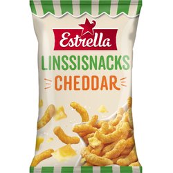 Linssisnacks Estrella 125 g Cheddar