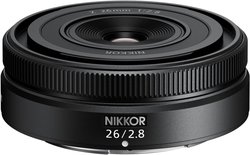 Nikon NIKKOR Z 26mm f/2.8 -pannukakkuobjektiivi