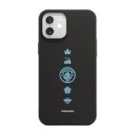 Phonecases3D iPhone 12 Man City kompostoituva suojakuori, musta