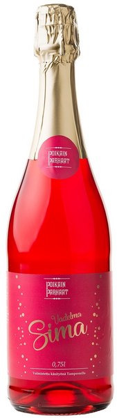 Poikain Parhaat Vadelma Käsityöläissima 0,7% 0,75l