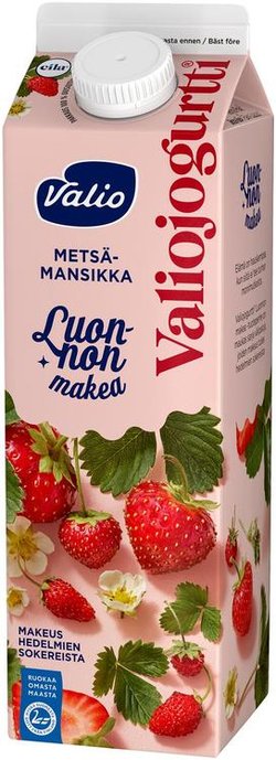 Valiojogurtti® Luonnon makea metsämansikka laktoositon 1 kg