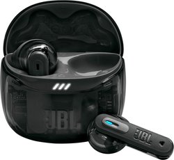 JBL Tune Flex 2 nappikuulokkeet aktiivisella melunvaimennuksella, Ghost Black