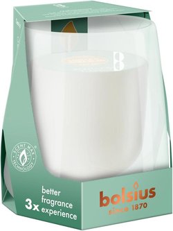 Bolsius – CleanLight-aloituspakkaus – pidike ja täyttöpakkaus, tuoksuna Vanilla & Tonka Bean