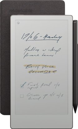 reMarkable Paper Pro Move E-ink lukulaite + Marker Plus & Weave Folio