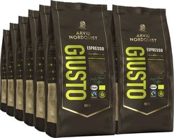 Arvid Nordquist Giusto Luomu -espressopapu, 500 g, 12-pack