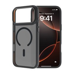 Ferrelli iPhone 18 Pro Max/17 Pro Max Drop Case Mag MagSafe-yhteensopiva suojakuori, musta