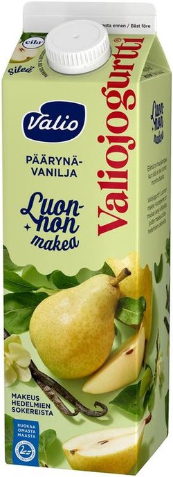 Valiojogurtti® Luonnon makea päärynä-vanilja laktoositon 1 kg