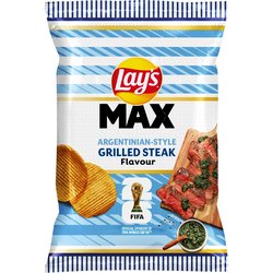 Perunalastu Lay's 185 g MAX FIFA Argentina Steak