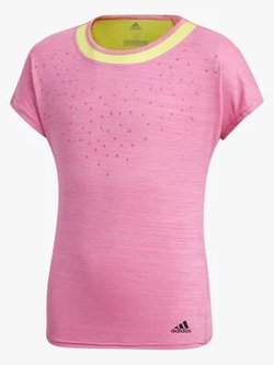 Adidas Girls Dotty Tee Treenipaita, Pink