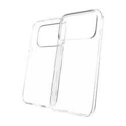 ZAGG iPhone 17 Pro Clear Case suojakuori, läpinäkyvä