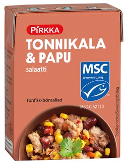 Pirkka tonnikala-papu salaatti 160g MSC