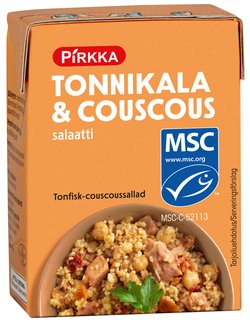 Pirkka tonnikala-couscous salaatti 160g MSC