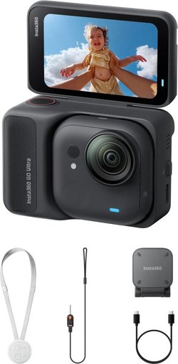Insta360 GO Ultra Standard Bundle action-kamera, musta