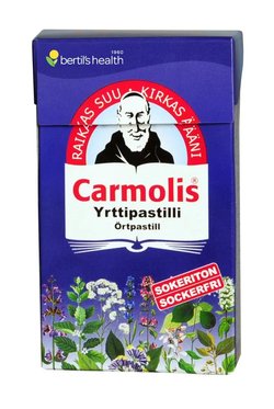 Carmolis Sokeriton Yrttipastilli