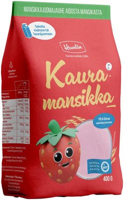 Hirvelän Kauramansikka 400 g