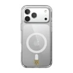 Phonecases3D iPhone 17 Pro Max Aalesunds FK Clear case (MagSafe) -suojakuori, valkoinen