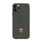 Phonecases3D iPhone 12 Norges Fotballforbund Clear case -suojakuori, musta