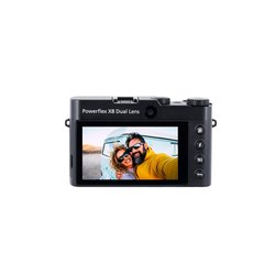 Rollei Powerflex 8X Dual Lens digikamera, musta