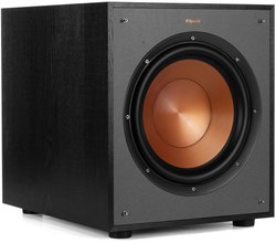 Klipsch R-100SW -subwoofer, musta