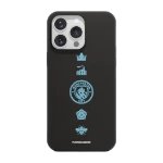 Phonecases3D iPhone 16 Pro Max Man City kompostoituva suojakuori, musta